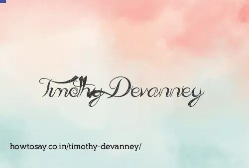 Timothy Devanney