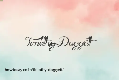Timothy Doggett