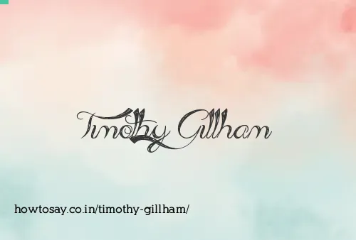 Timothy Gillham