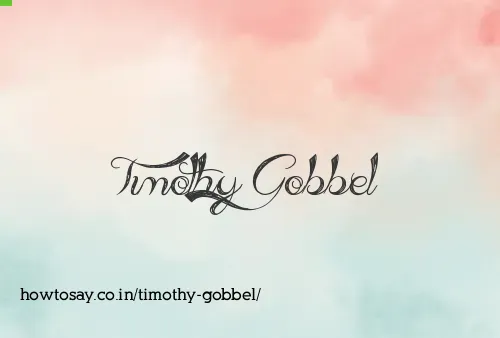 Timothy Gobbel