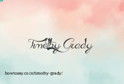 Timothy Grady