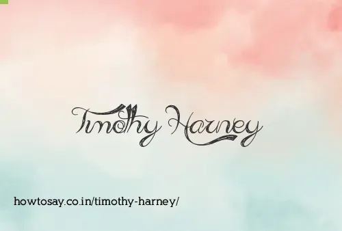 Timothy Harney