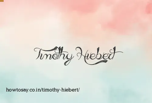 Timothy Hiebert