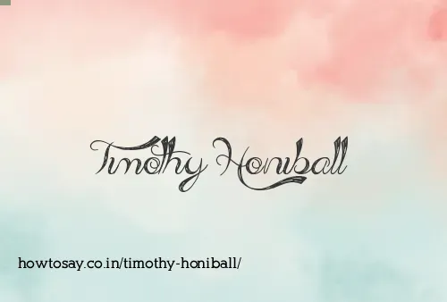 Timothy Honiball