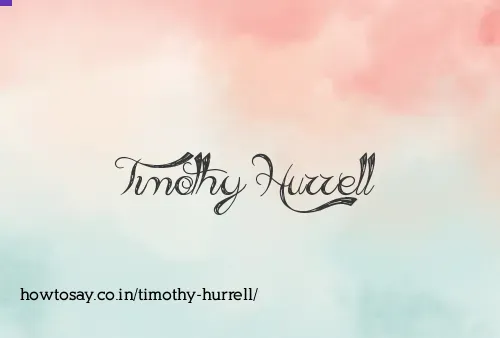 Timothy Hurrell