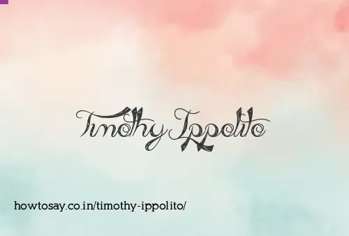 Timothy Ippolito
