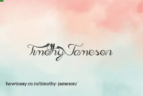 Timothy Jameson