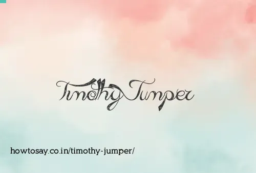 Timothy Jumper