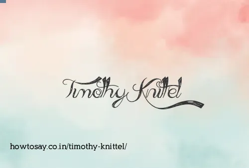 Timothy Knittel
