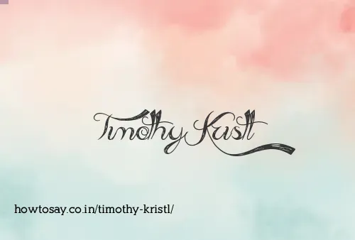 Timothy Kristl