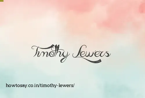 Timothy Lewers