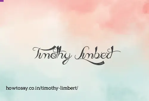 Timothy Limbert