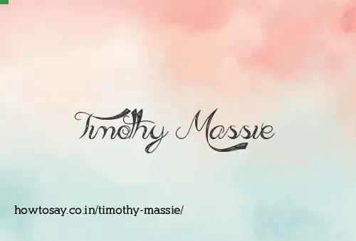 Timothy Massie