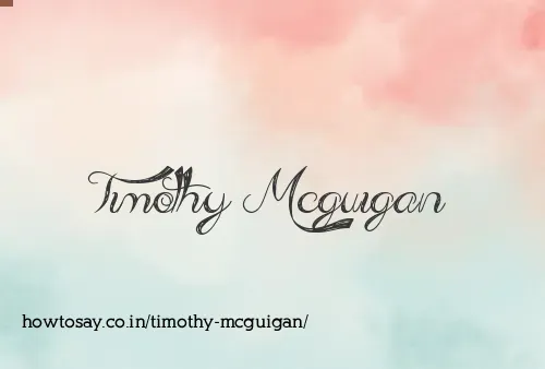 Timothy Mcguigan