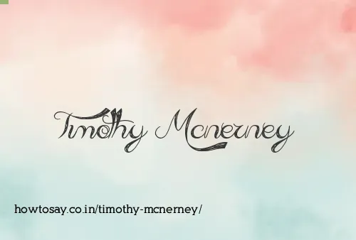 Timothy Mcnerney