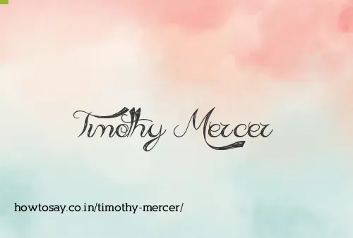 Timothy Mercer