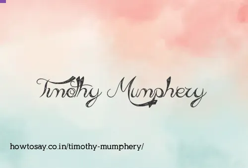 Timothy Mumphery