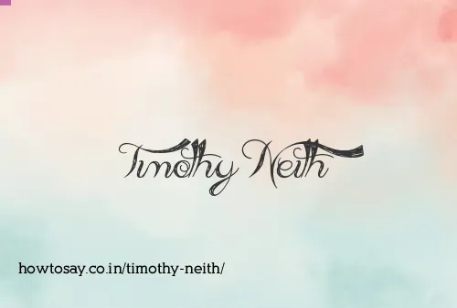 Timothy Neith