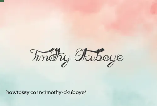 Timothy Okuboye