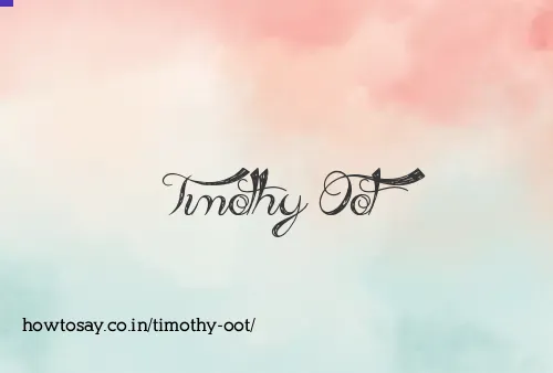 Timothy Oot