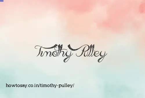 Timothy Pulley