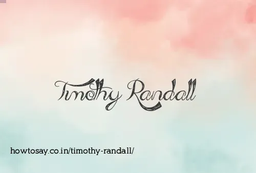 Timothy Randall