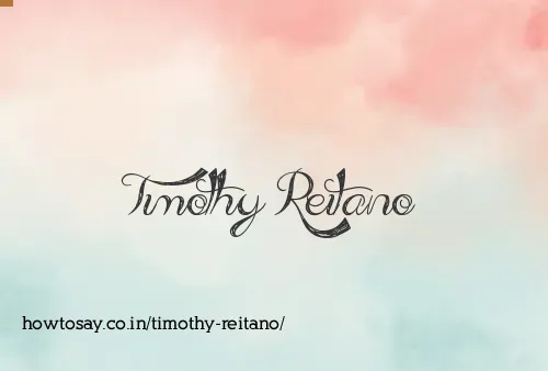 Timothy Reitano