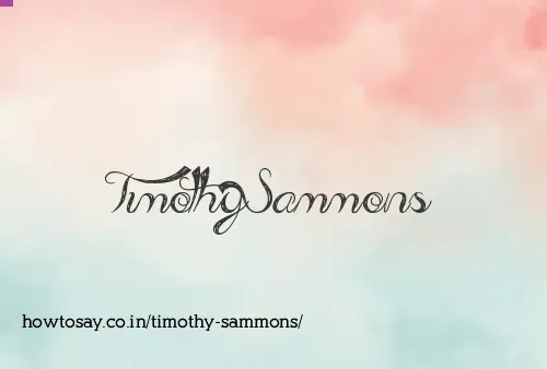 Timothy Sammons
