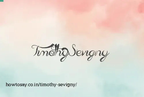 Timothy Sevigny