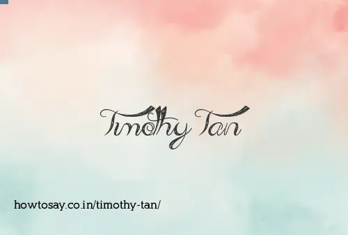 Timothy Tan