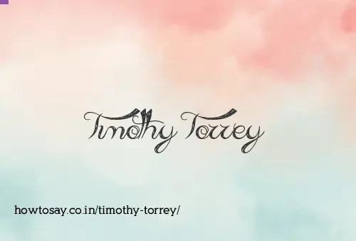 Timothy Torrey