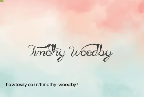 Timothy Woodby
