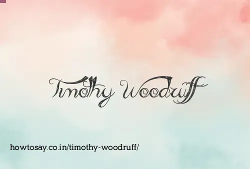Timothy Woodruff