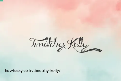 Timotrhy Kelly