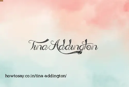 Tina Addington