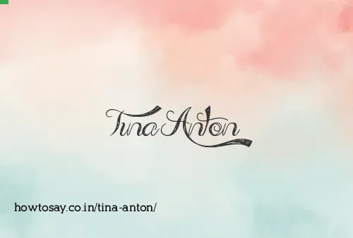 Tina Anton