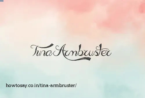 Tina Armbruster
