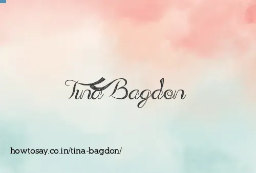 Tina Bagdon