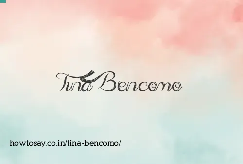Tina Bencomo