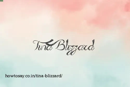 Tina Blizzard