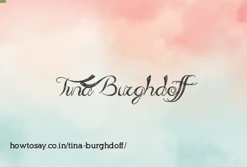 Tina Burghdoff