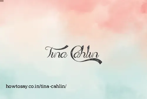 Tina Cahlin