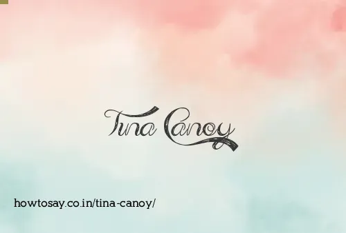 Tina Canoy