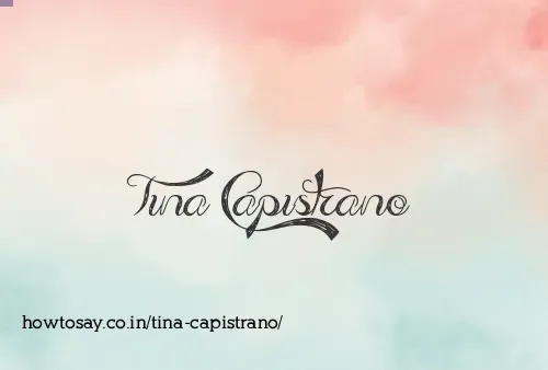 Tina Capistrano