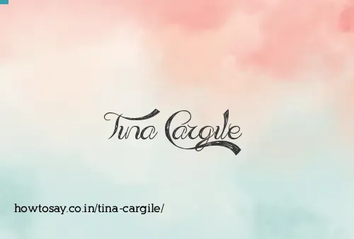 Tina Cargile