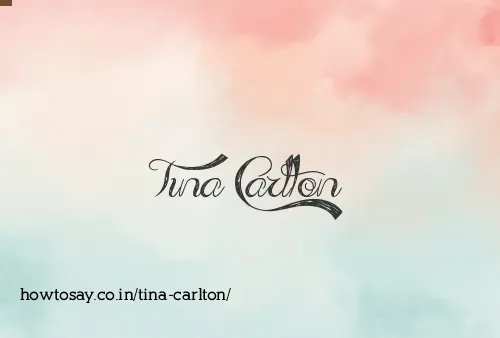 Tina Carlton