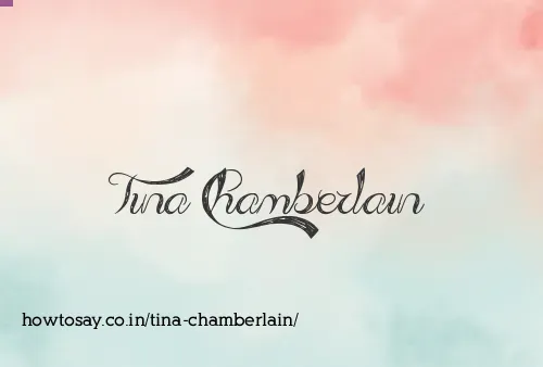 Tina Chamberlain