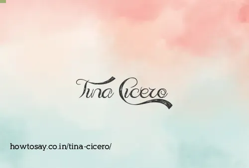 Tina Cicero