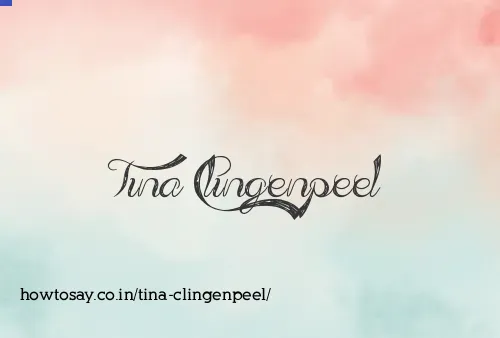 Tina Clingenpeel