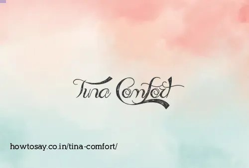 Tina Comfort